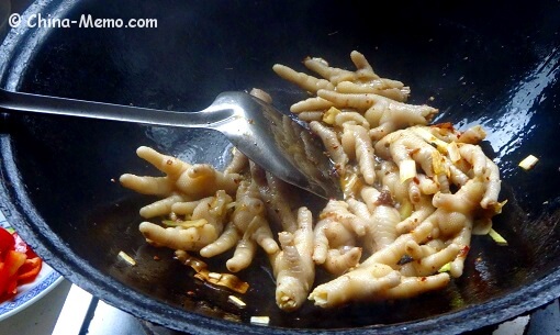 Chinese Chicken Feet Fry