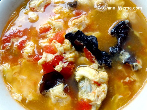 Chinese Egg Tomato Soup