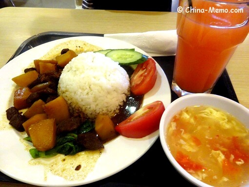 China Xian Xianyang Airport Set Meal..