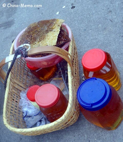 China Local Street Market  Honey